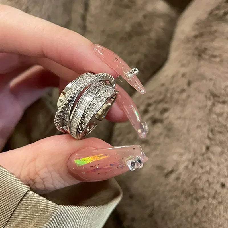 Silver Twist Ring