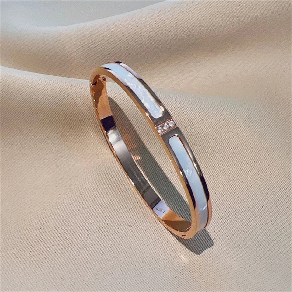 Zircon Spark Bangle